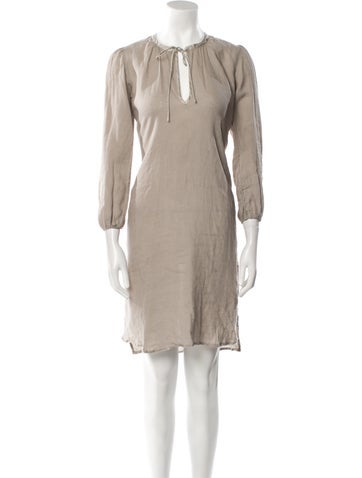 Co. Dresses Linen Mini Dress US 0 | XS