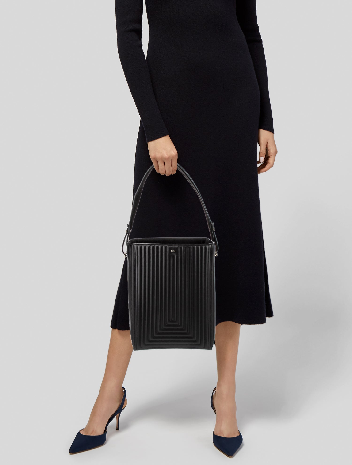 Co. Leather Bucket Bag