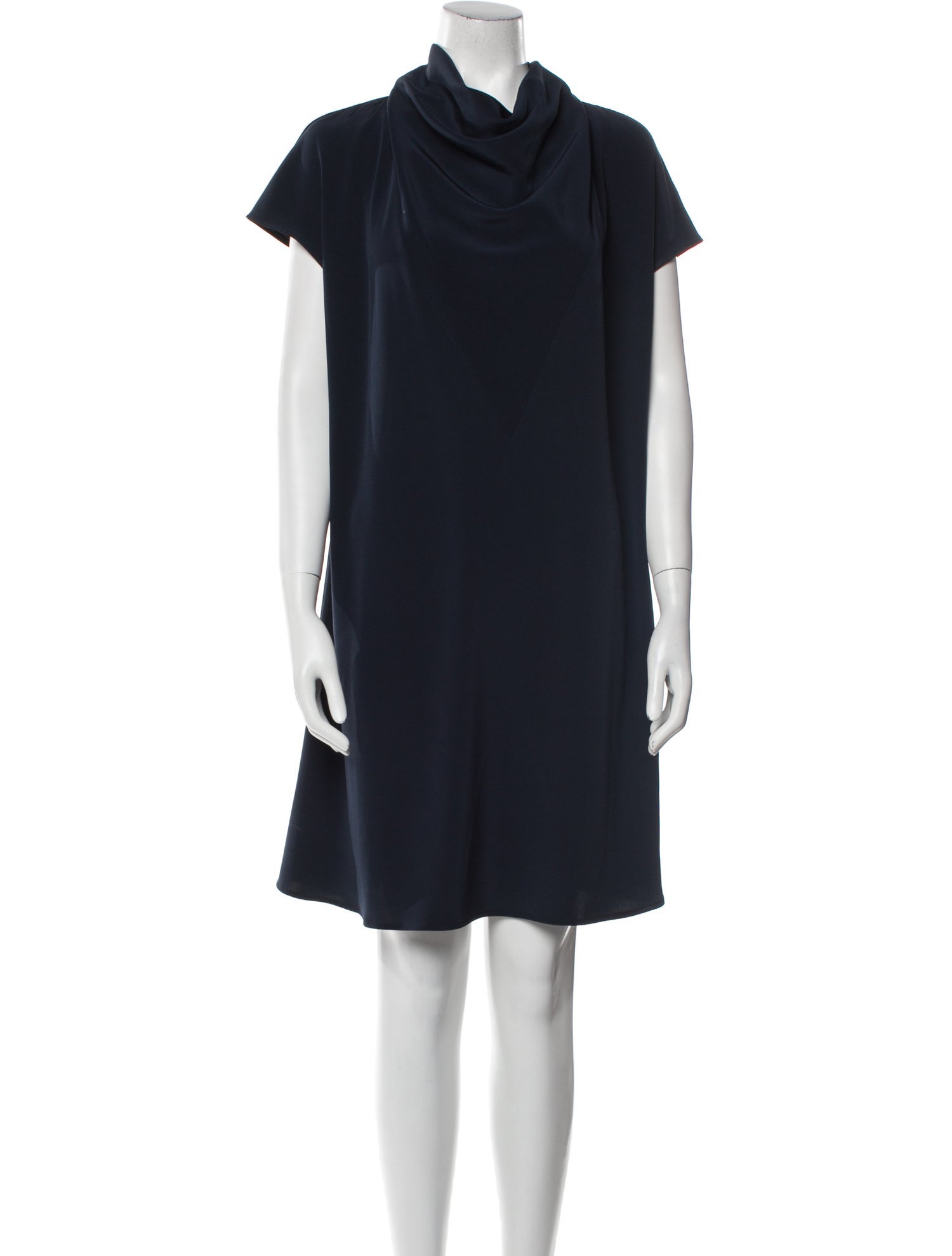 Co. Mock Neck Knee-Length Dress