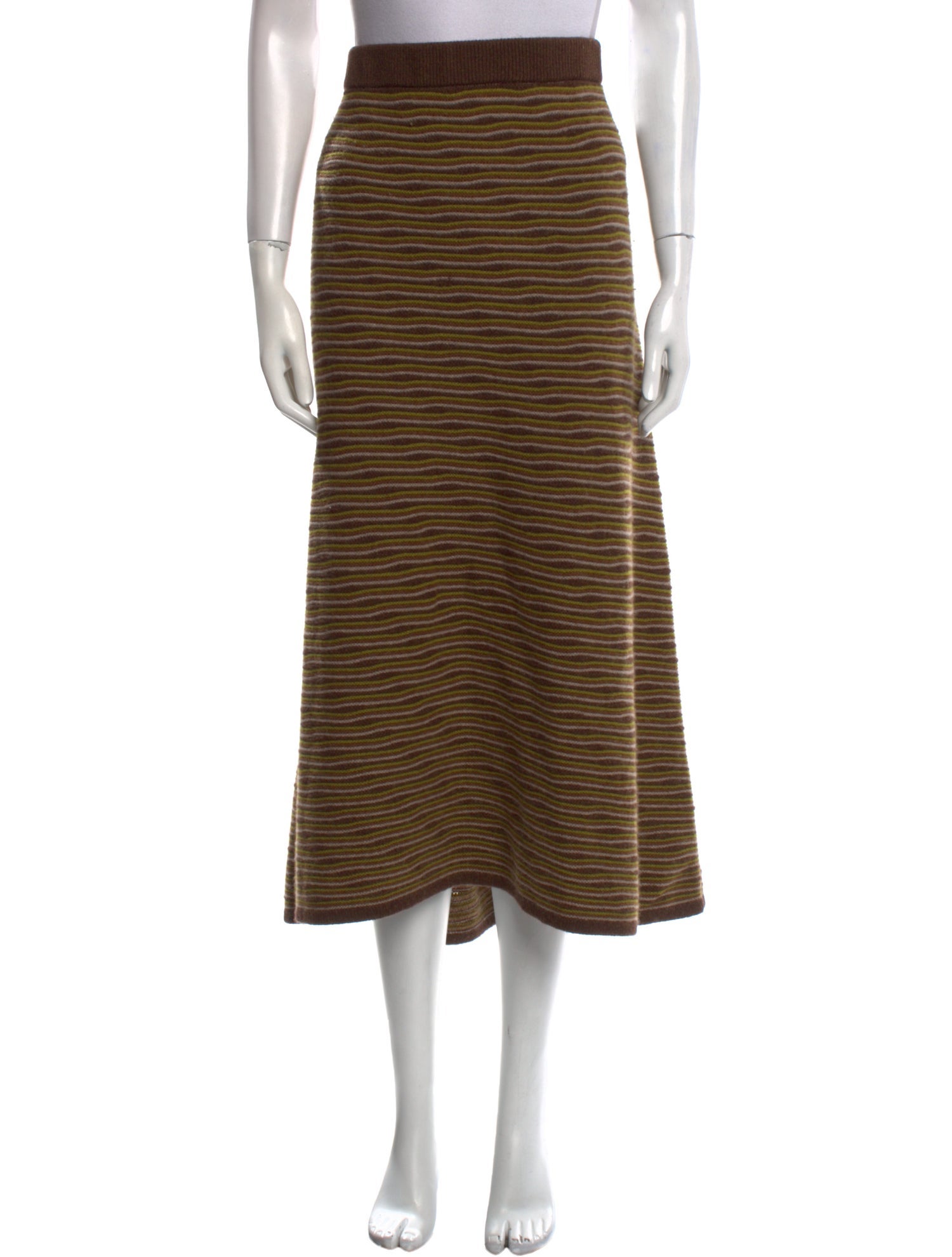 Co. Cashmere Midi Length Skirt