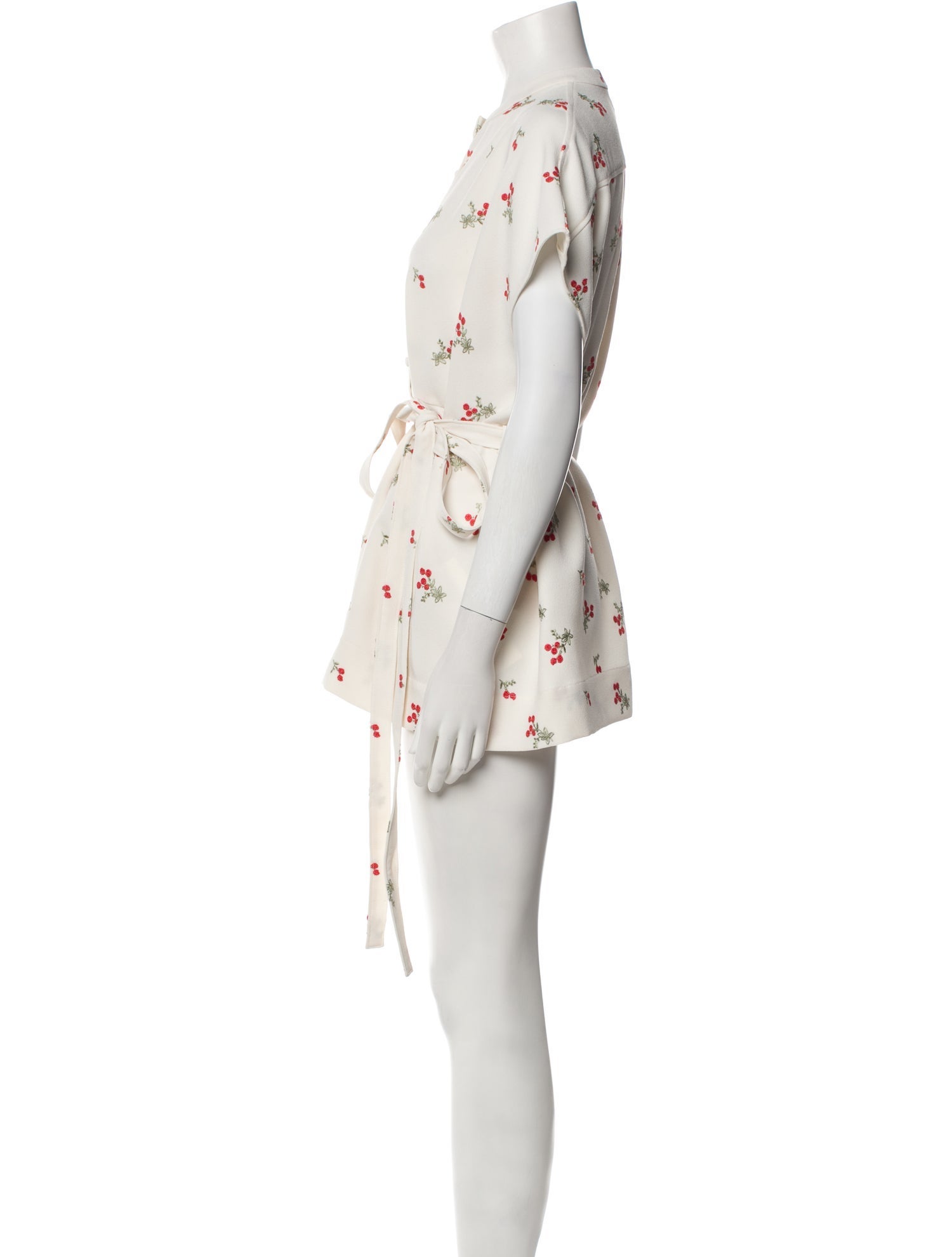 Co. Floral Print Mini Dress