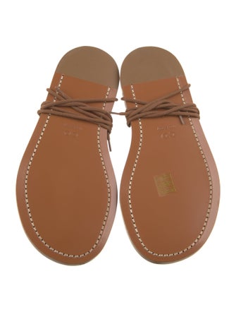 Co. Leather Gladiator Sandals