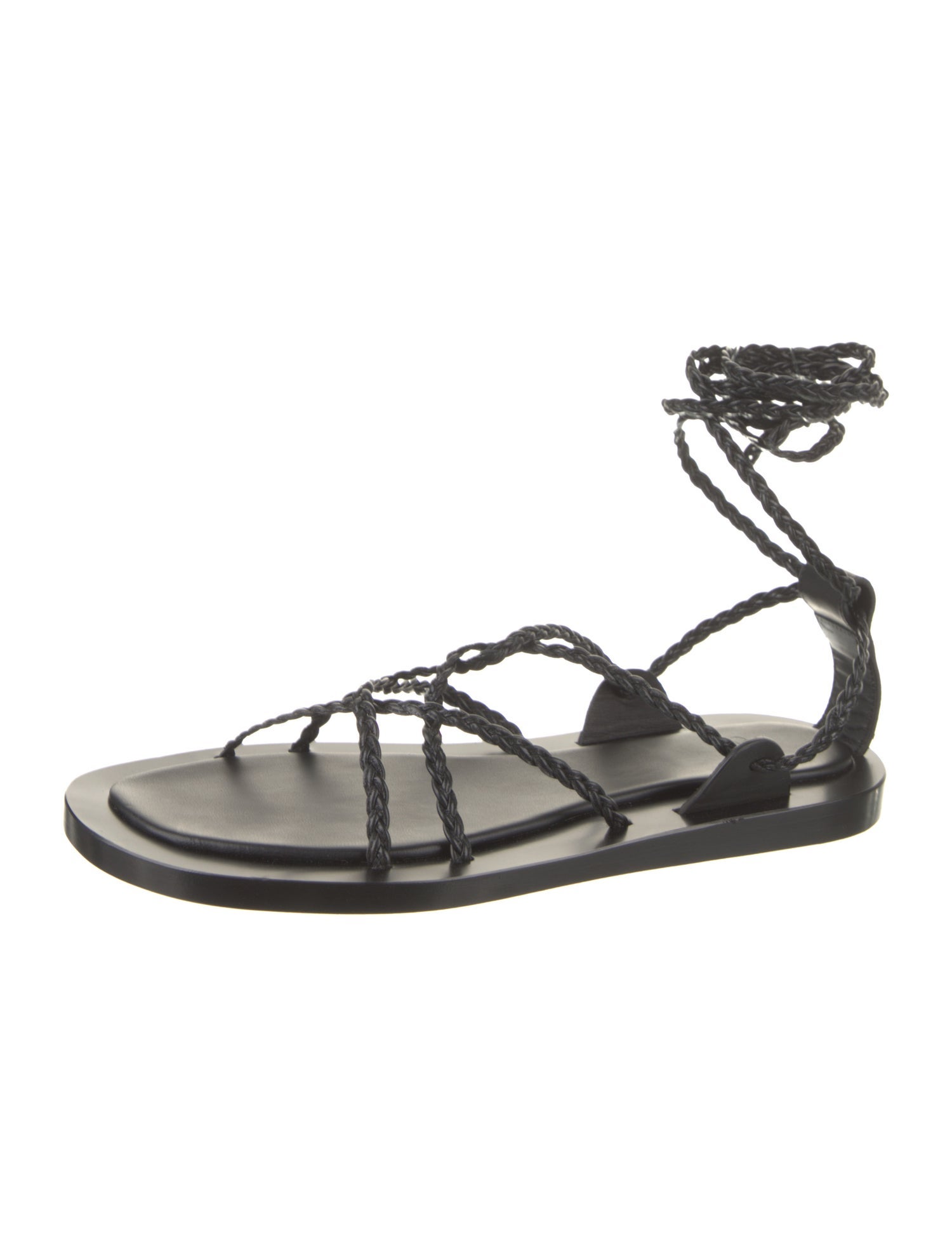 Co. Leather Braided Accents Gladiator Sandals w/ Tags