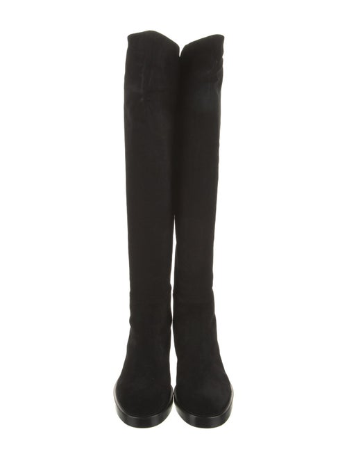 Co. Suede Riding Boots