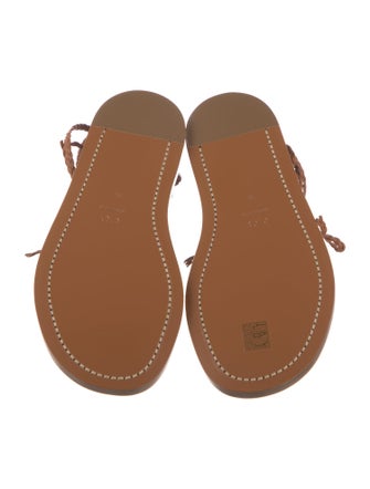 Co. Leather Gladiator Sandals