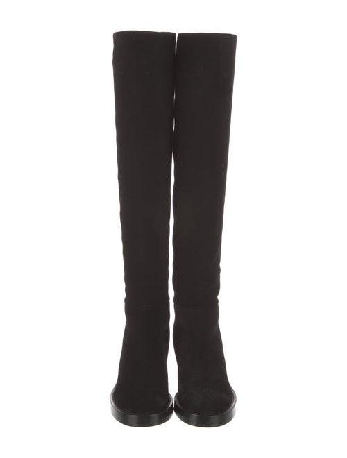 Co. Suede Riding Boots