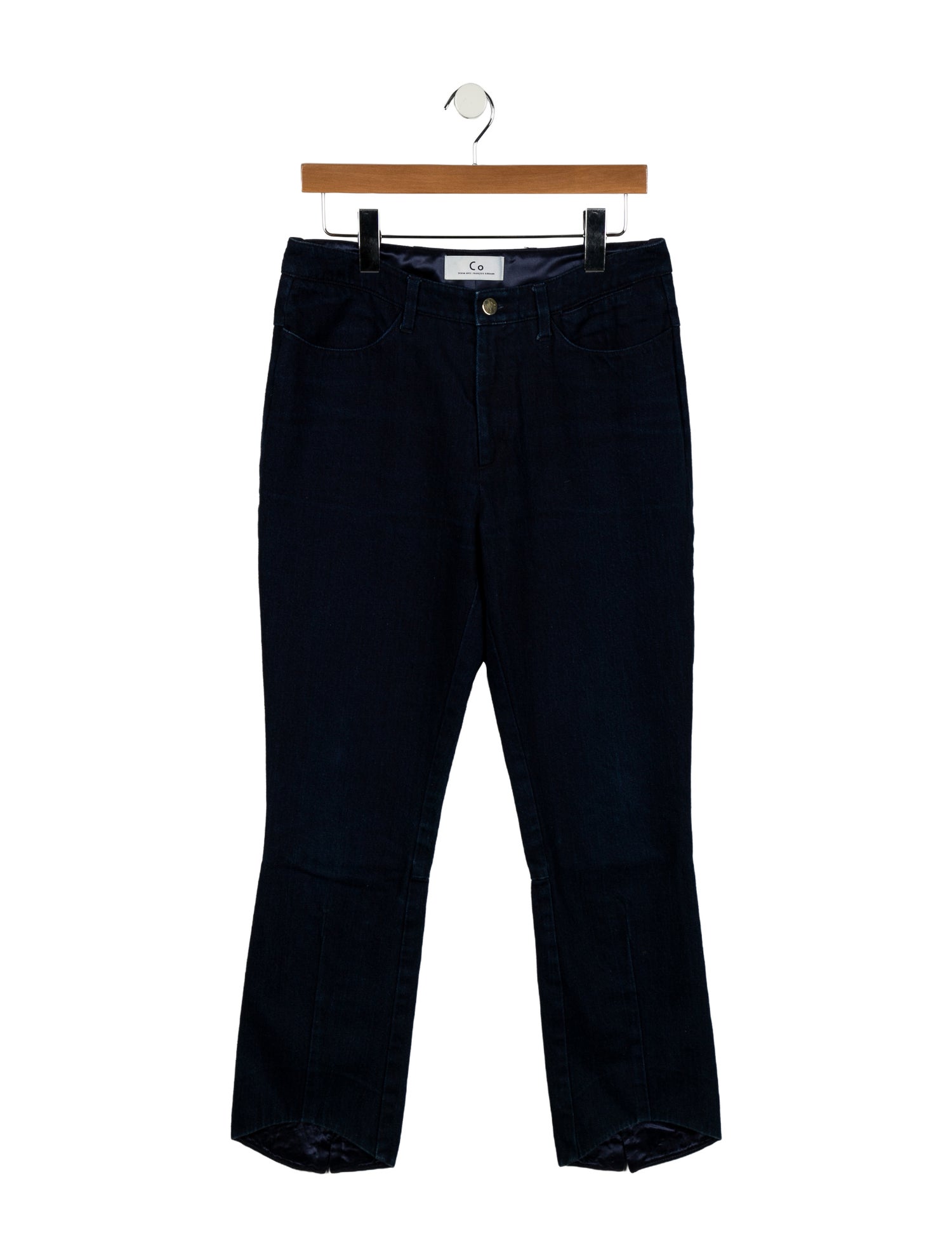 Co. High-Rise Straight Leg Jeans