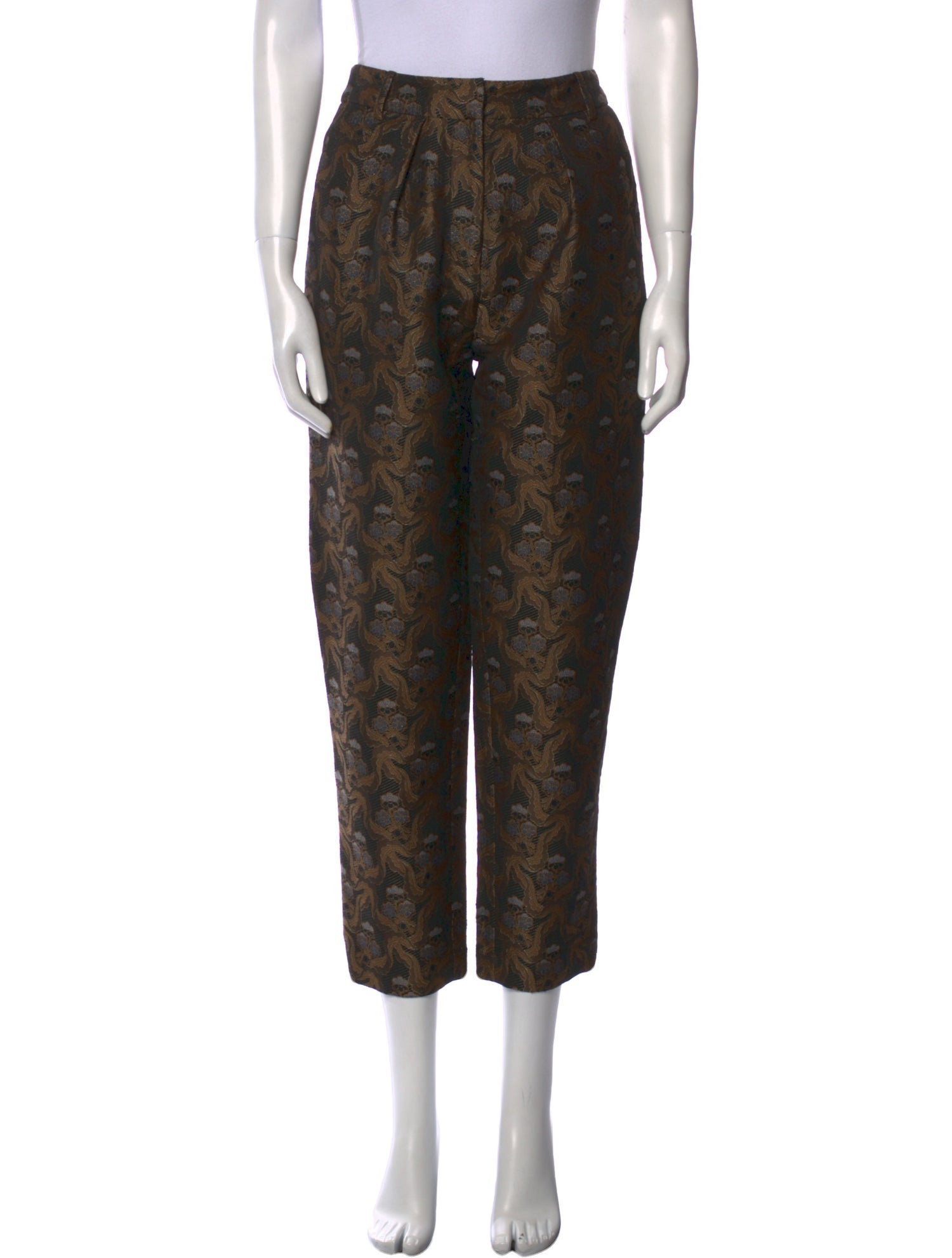 Co. Printed Skinny Leg Pants