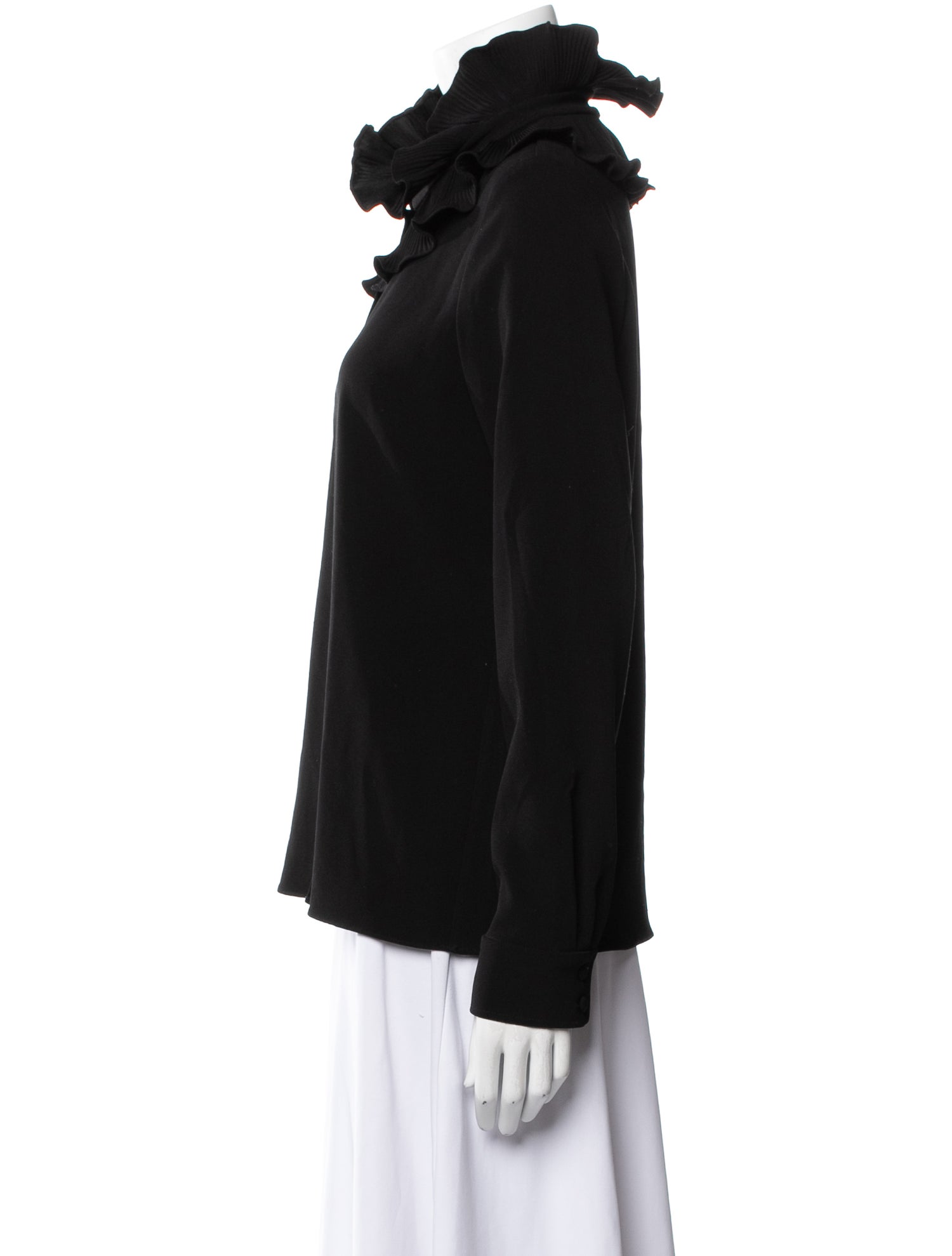 Co. Mock Neck Long Sleeve Sweatshirt