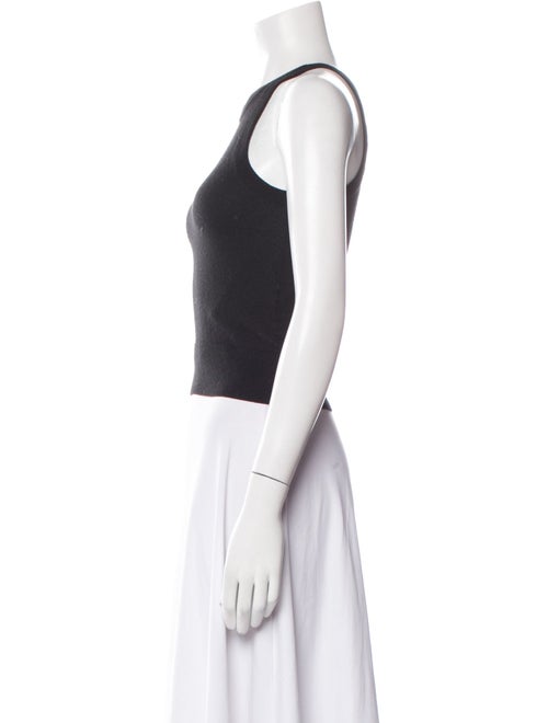 Co. Wool Crew Neck Crop Top