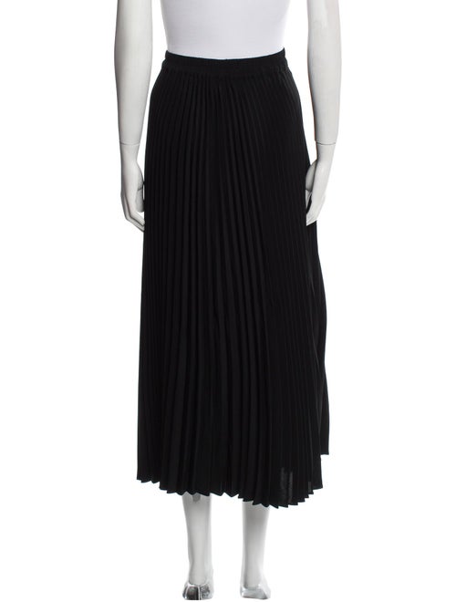 Co. Pleated Accents Midi Length Skirt