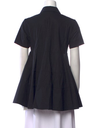 Co. Short Sleeve Button-Up Top