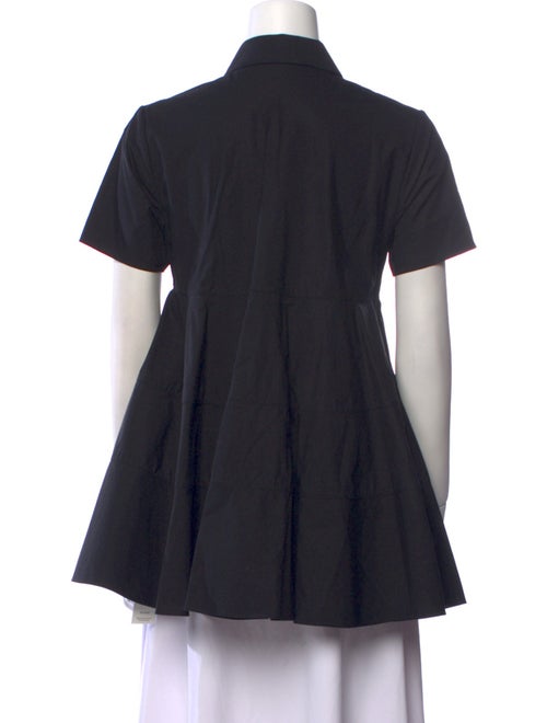 Co. Short Sleeve Button-Up Top