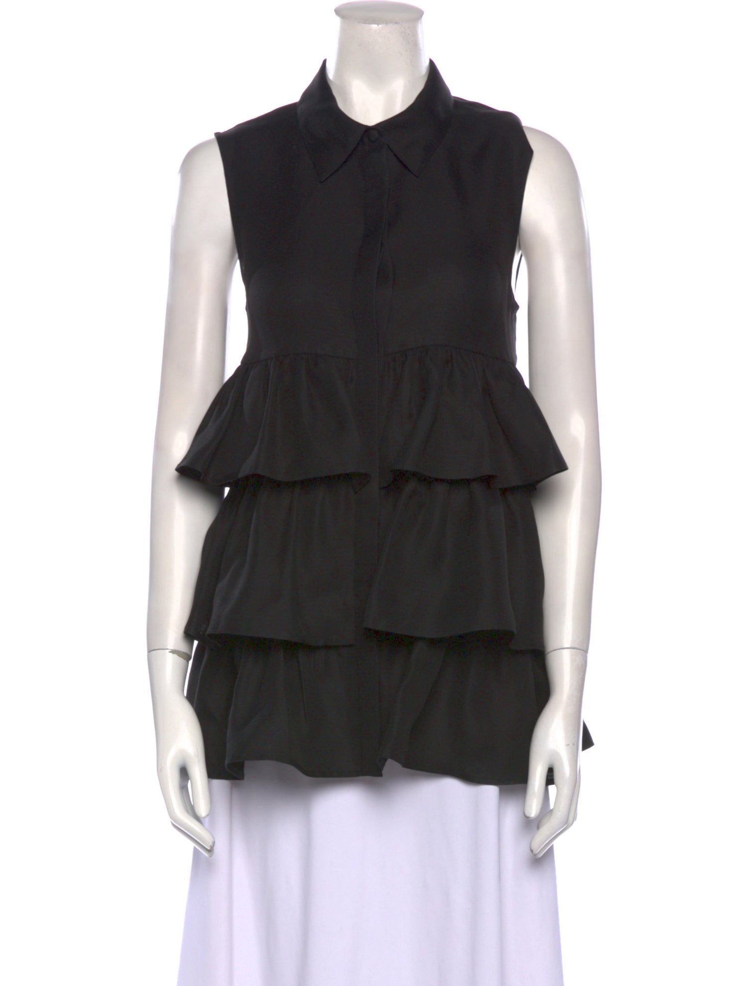 Co. Silk Sleeveless Top