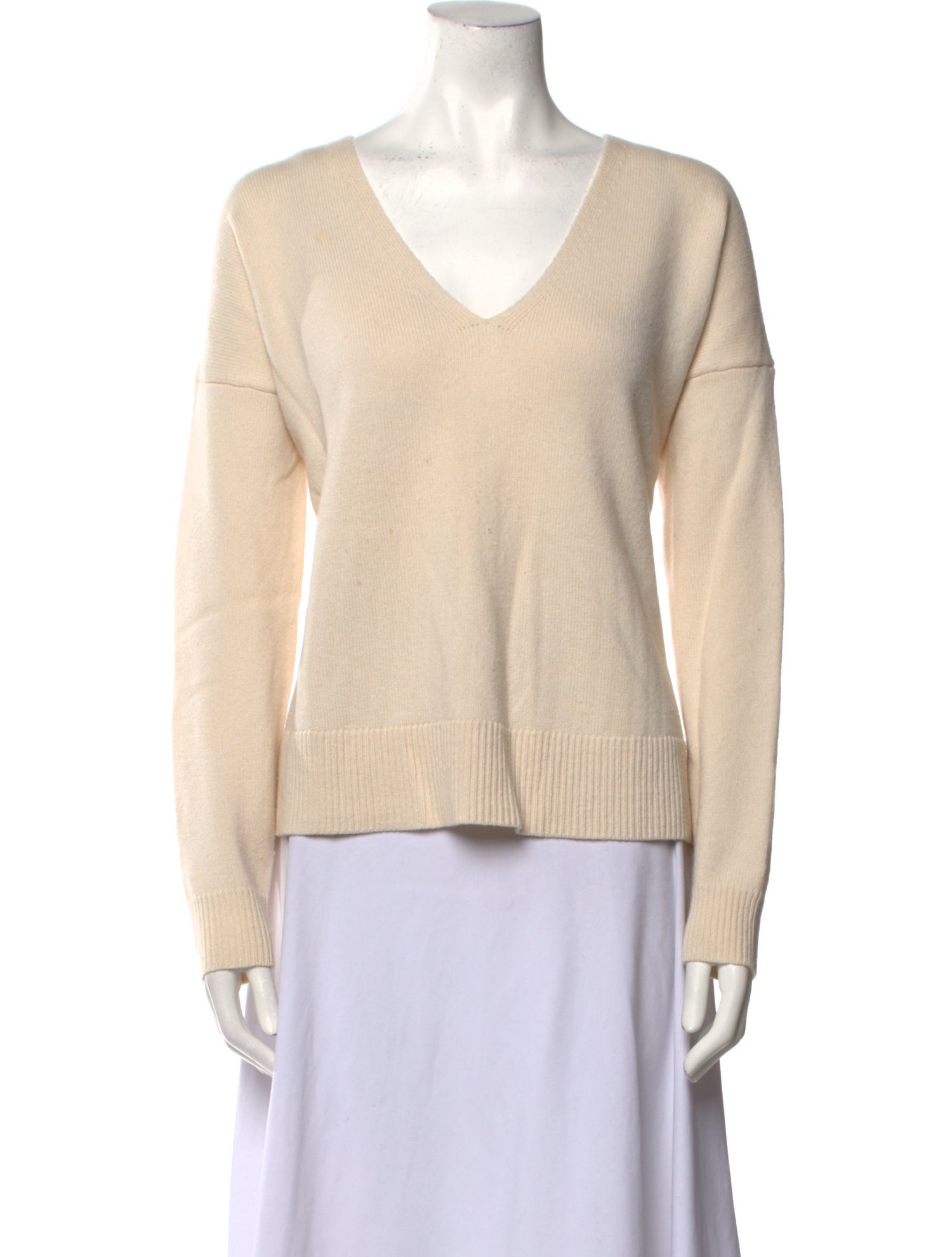 Co. Wool V-Neck Sweater