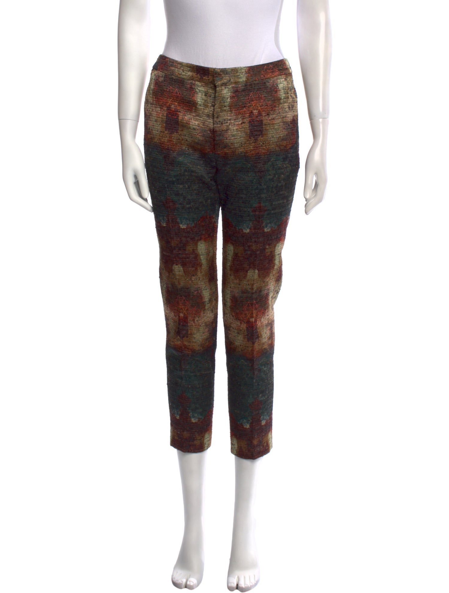 Co. Tie-Dye Print Skinny Leg Pants