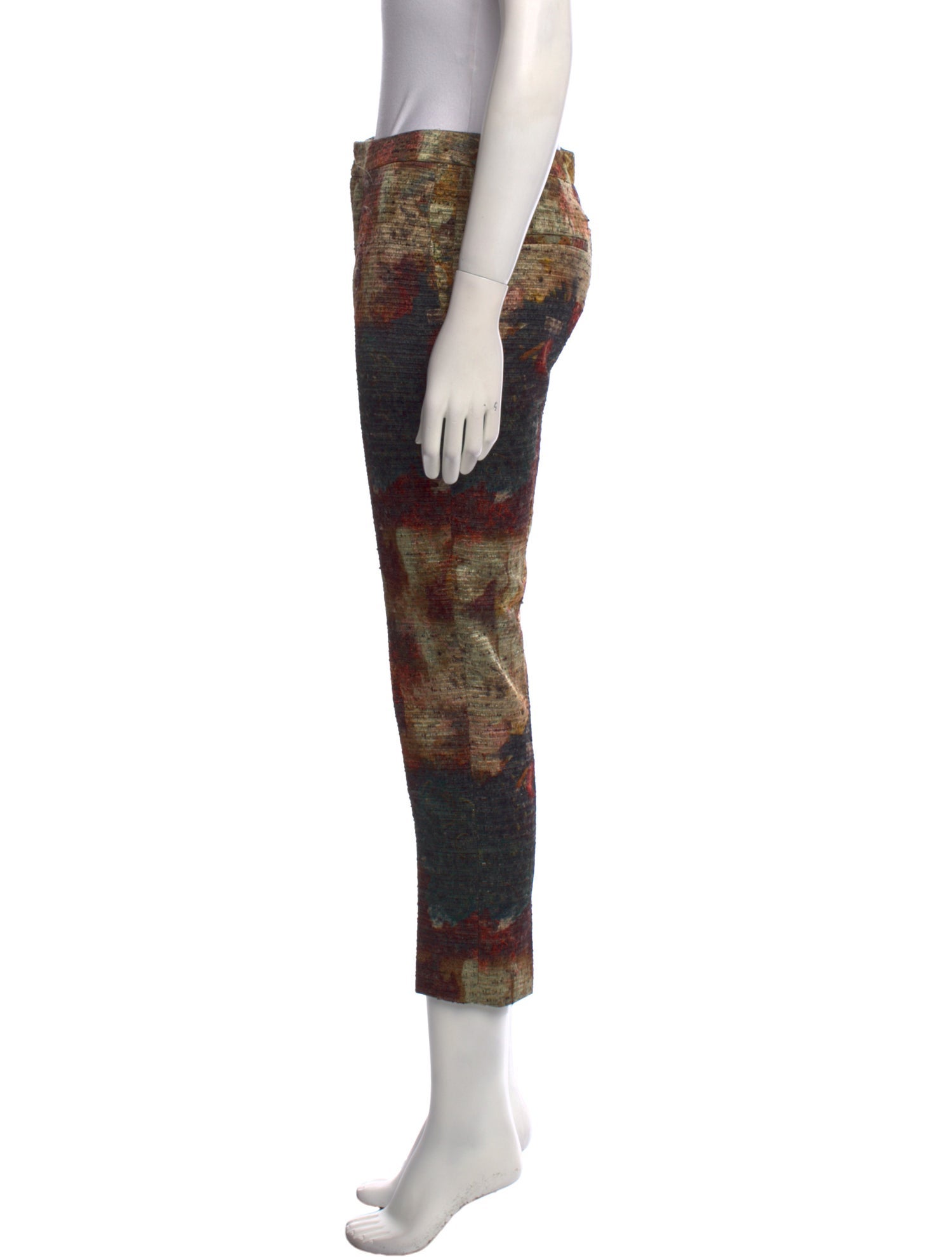 Co. Tie-Dye Print Skinny Leg Pants