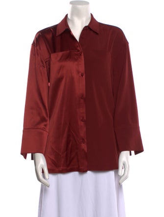 Co. Long Sleeve Button-Up Top