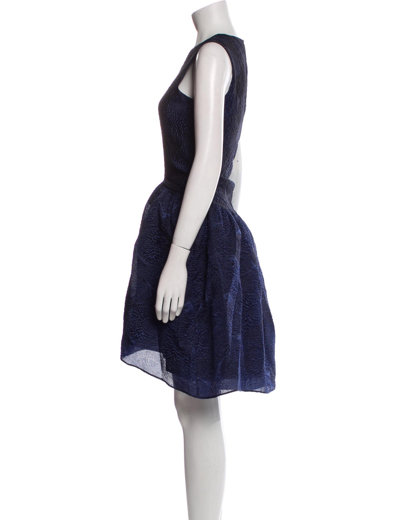 Co. Printed Knee-Length Dress