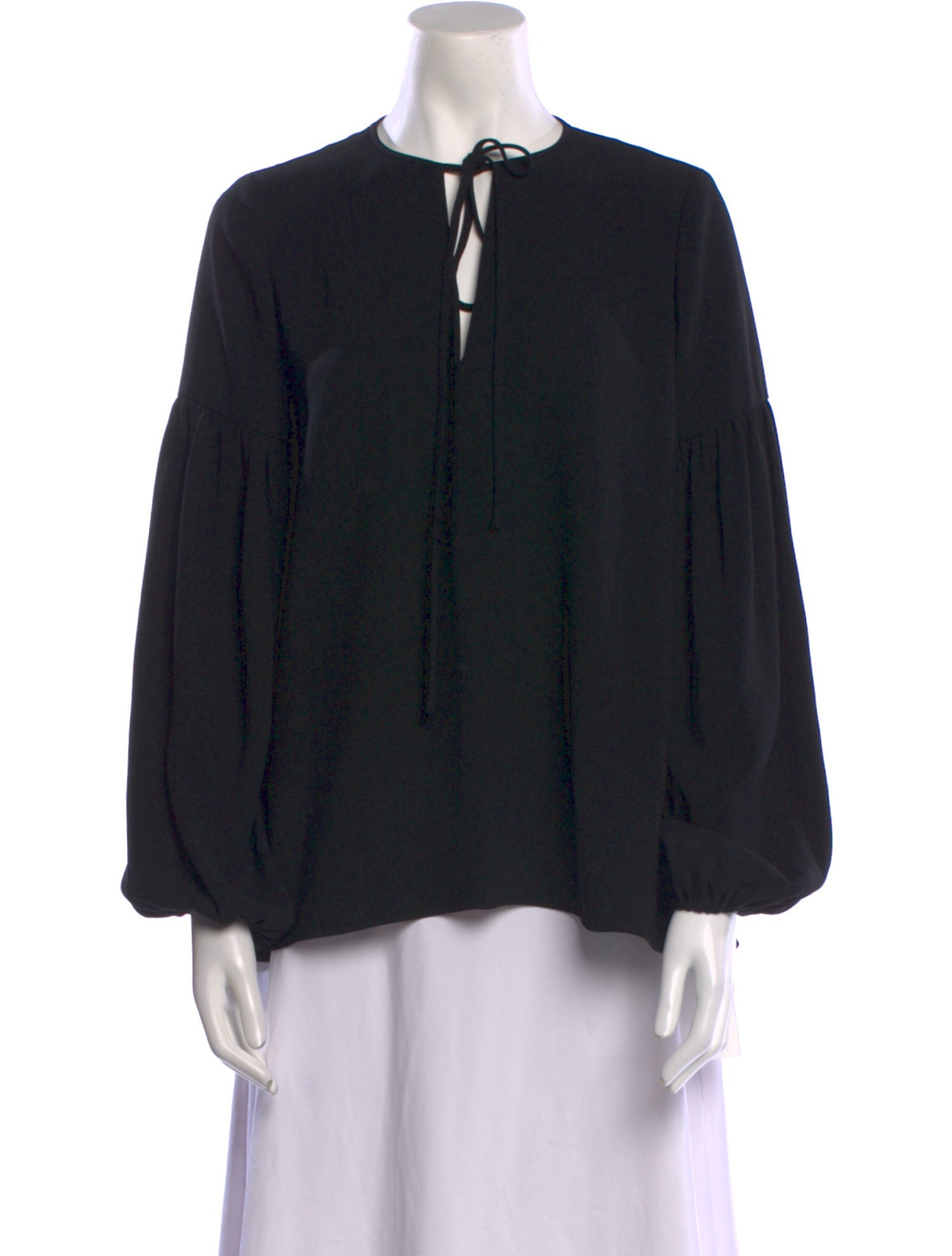 Co. V-Neck Long Sleeve Blouse