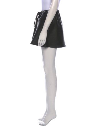 Co. Leather Knee-Length Skirt