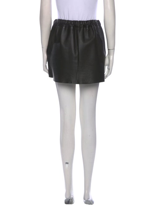 Co. Leather Knee-Length Skirt