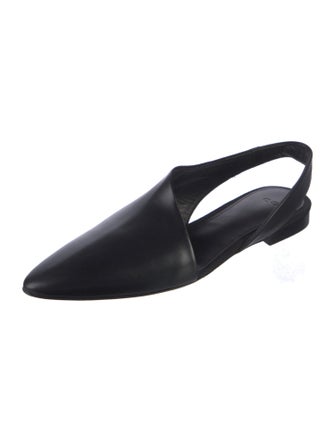 Co. Leather Slingback Flats