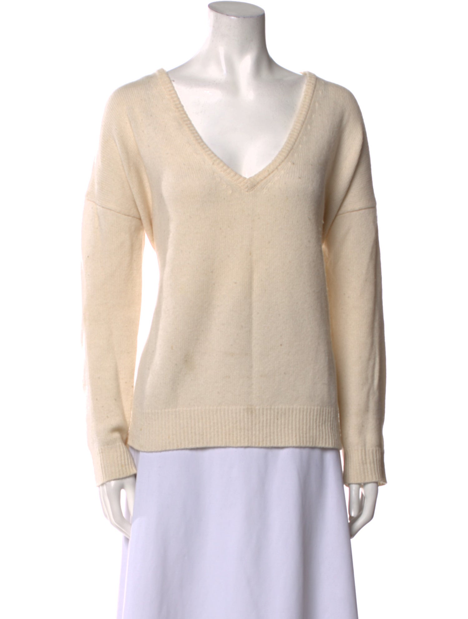 Co. Cashmere V-Neck Sweater