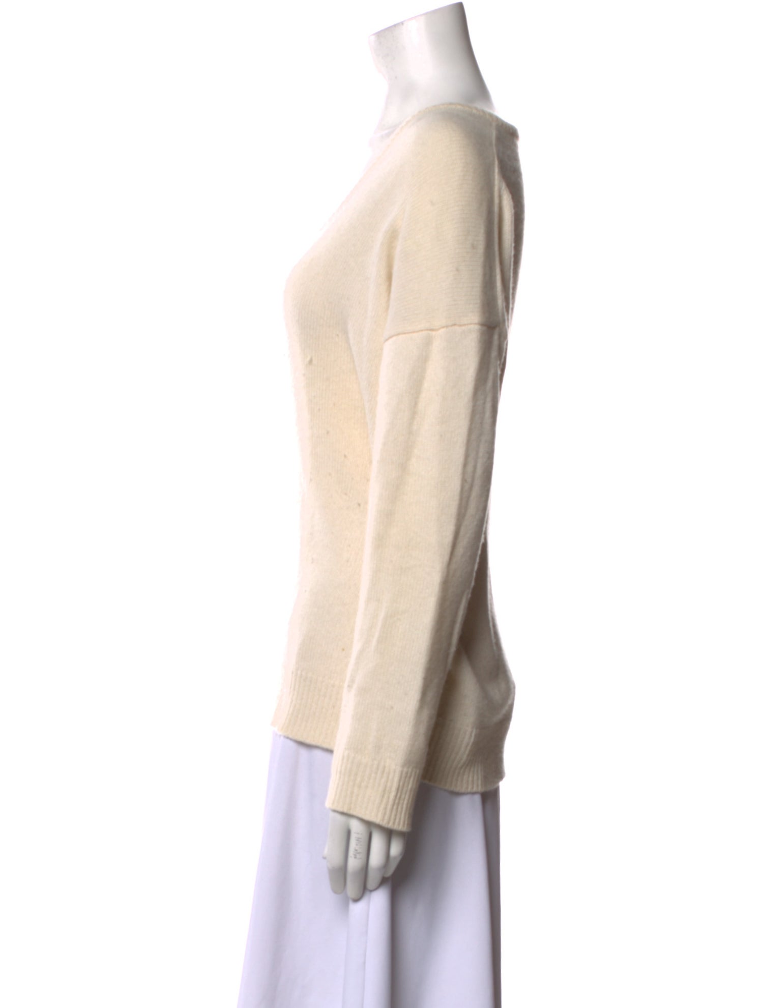 Co. Cashmere V-Neck Sweater