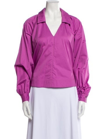 Co. Tops Long Sleeve Blouse L