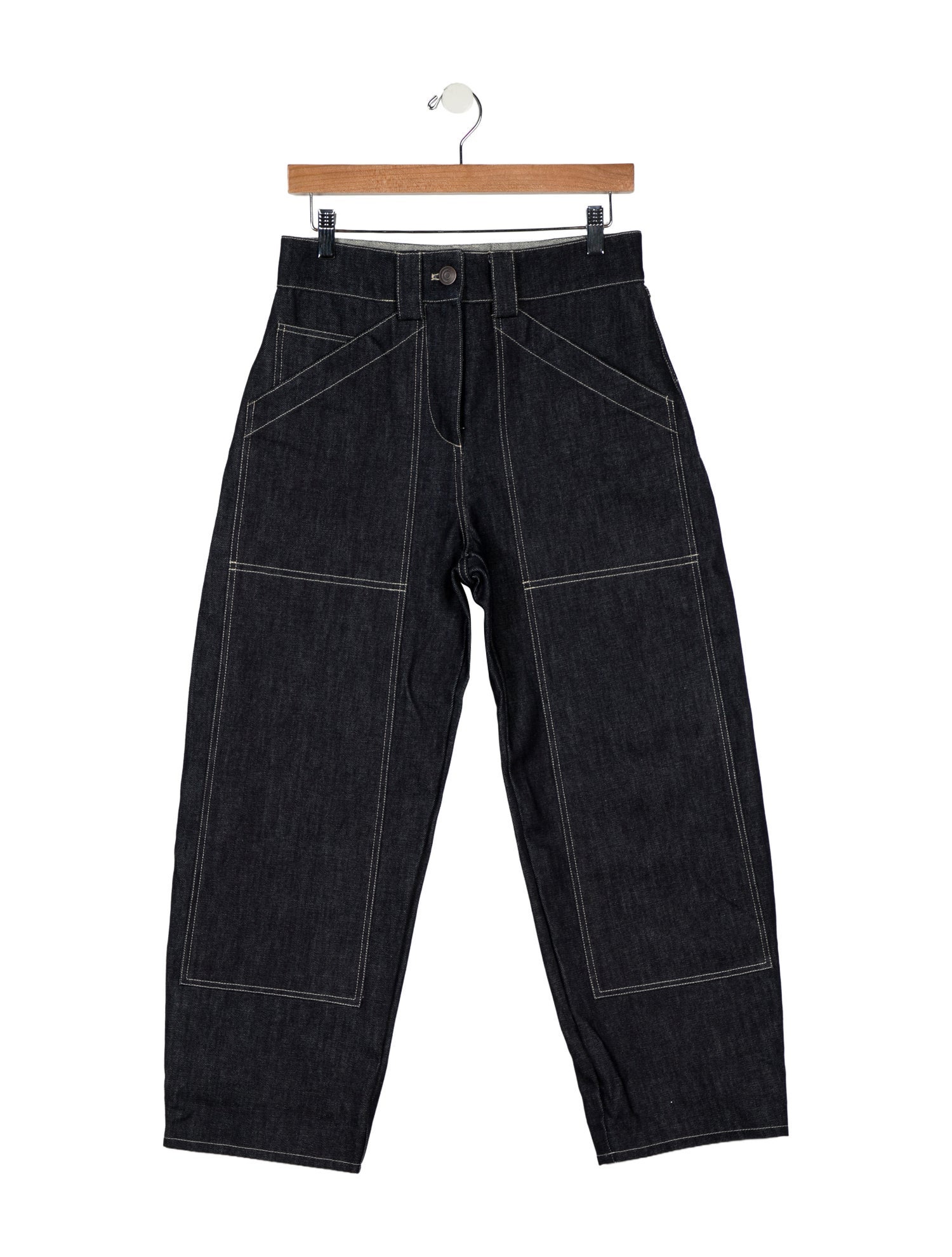 Co. High-Rise Straight Leg Jeans