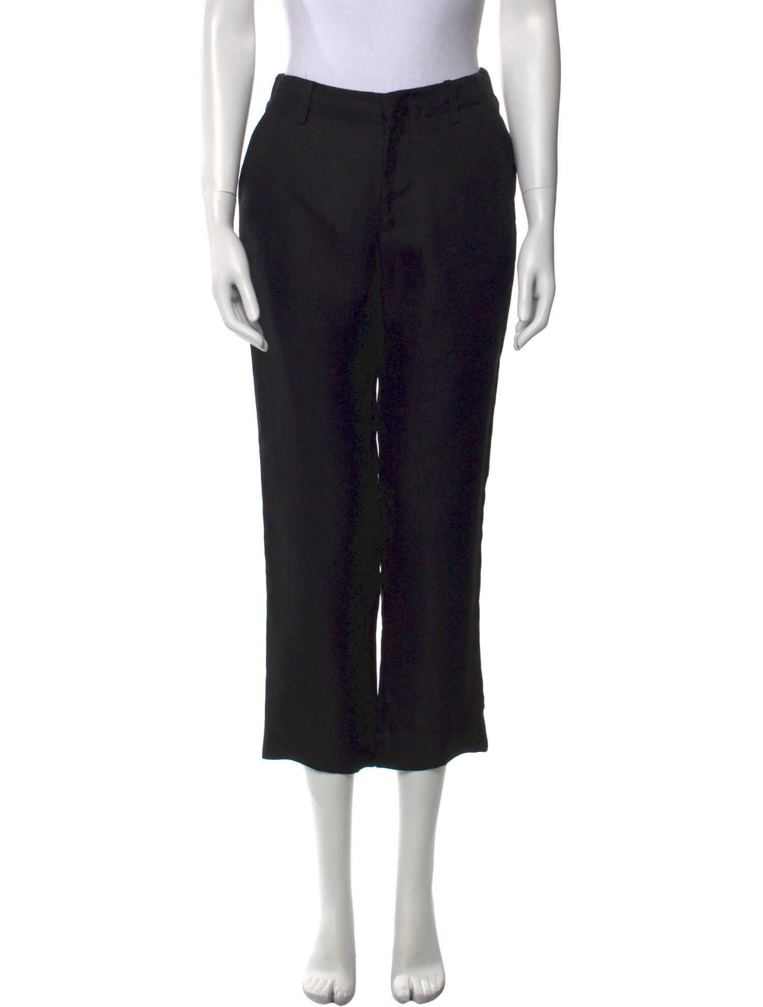Co. Silk Straight Leg Pants