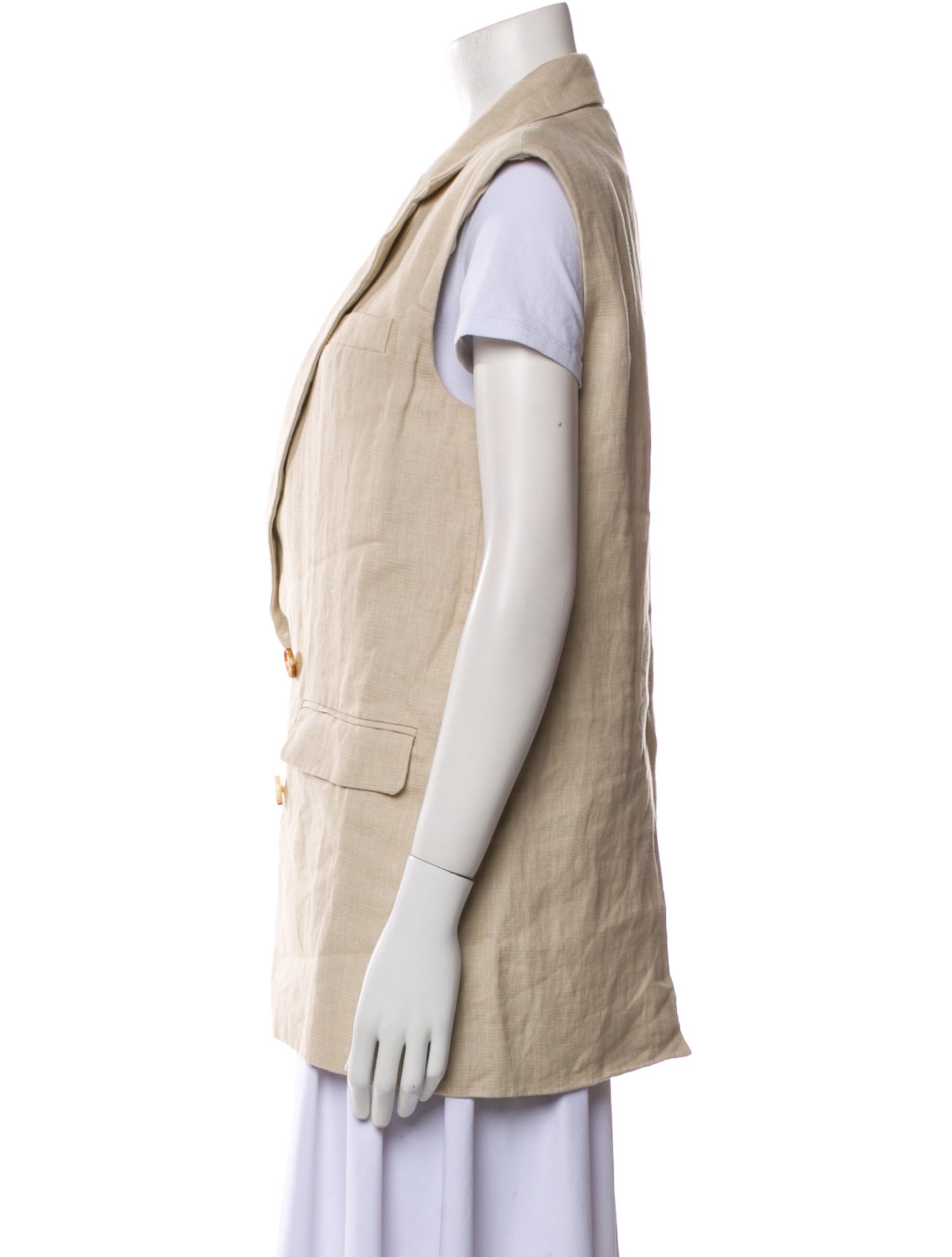 Co. Linen Vest