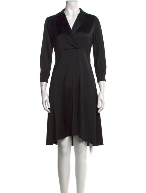Co. V-Neck Knee-Length Dress