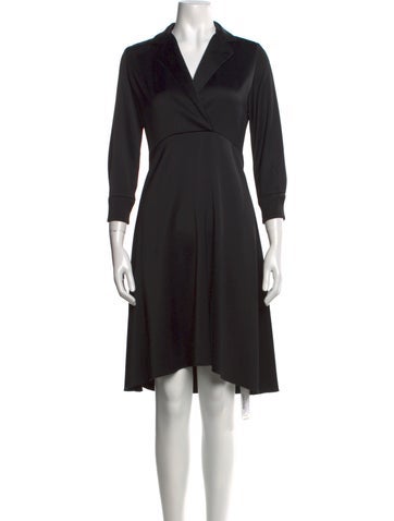 Co. Dresses V-Neck Knee-Length Dress XS