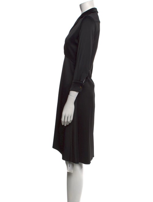 Co. V-Neck Knee-Length Dress