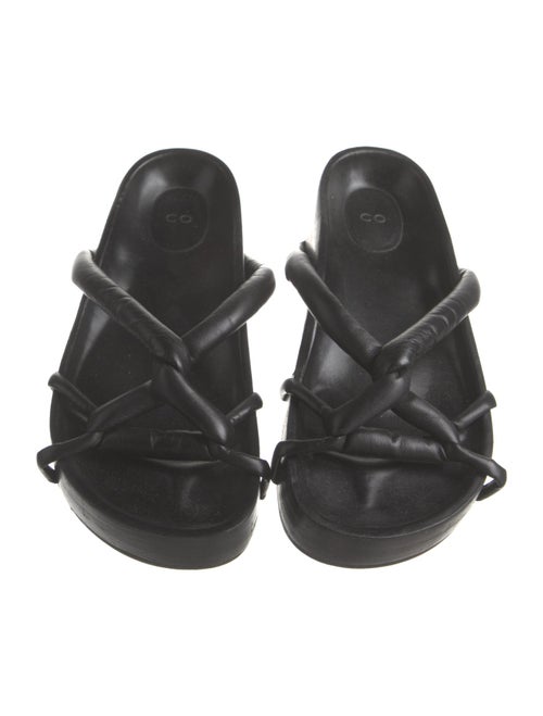 Co. Leather Slides