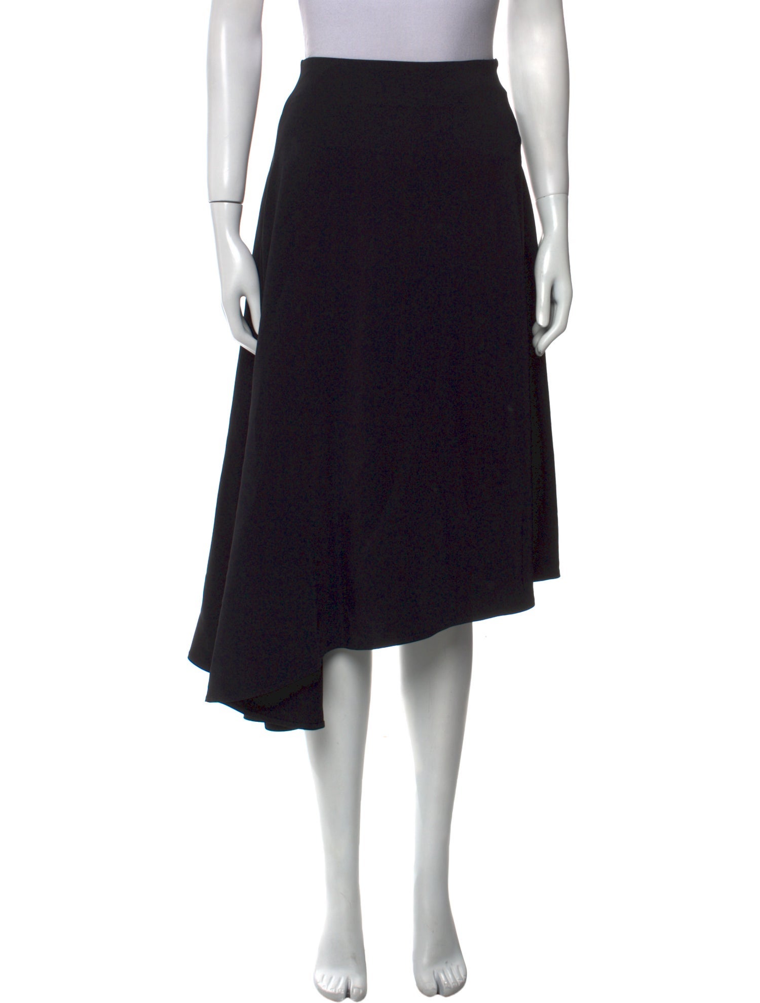 Co. Pleated Accents Knee-Length Skirt