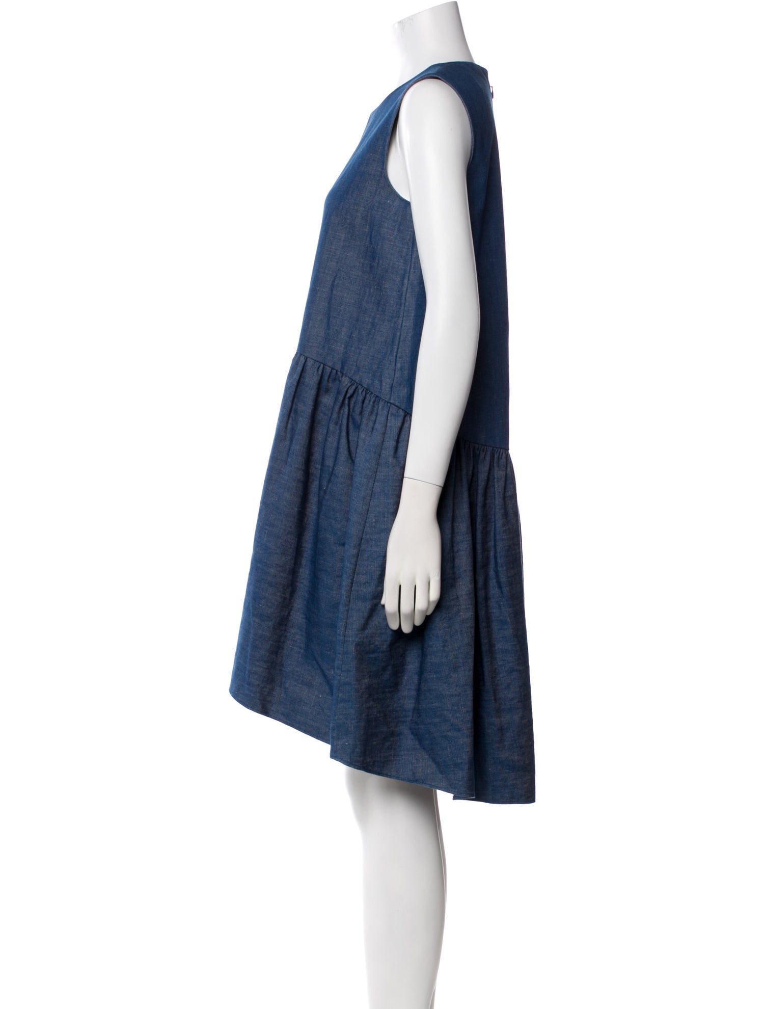 Co. Crew Neck Knee-Length Dress