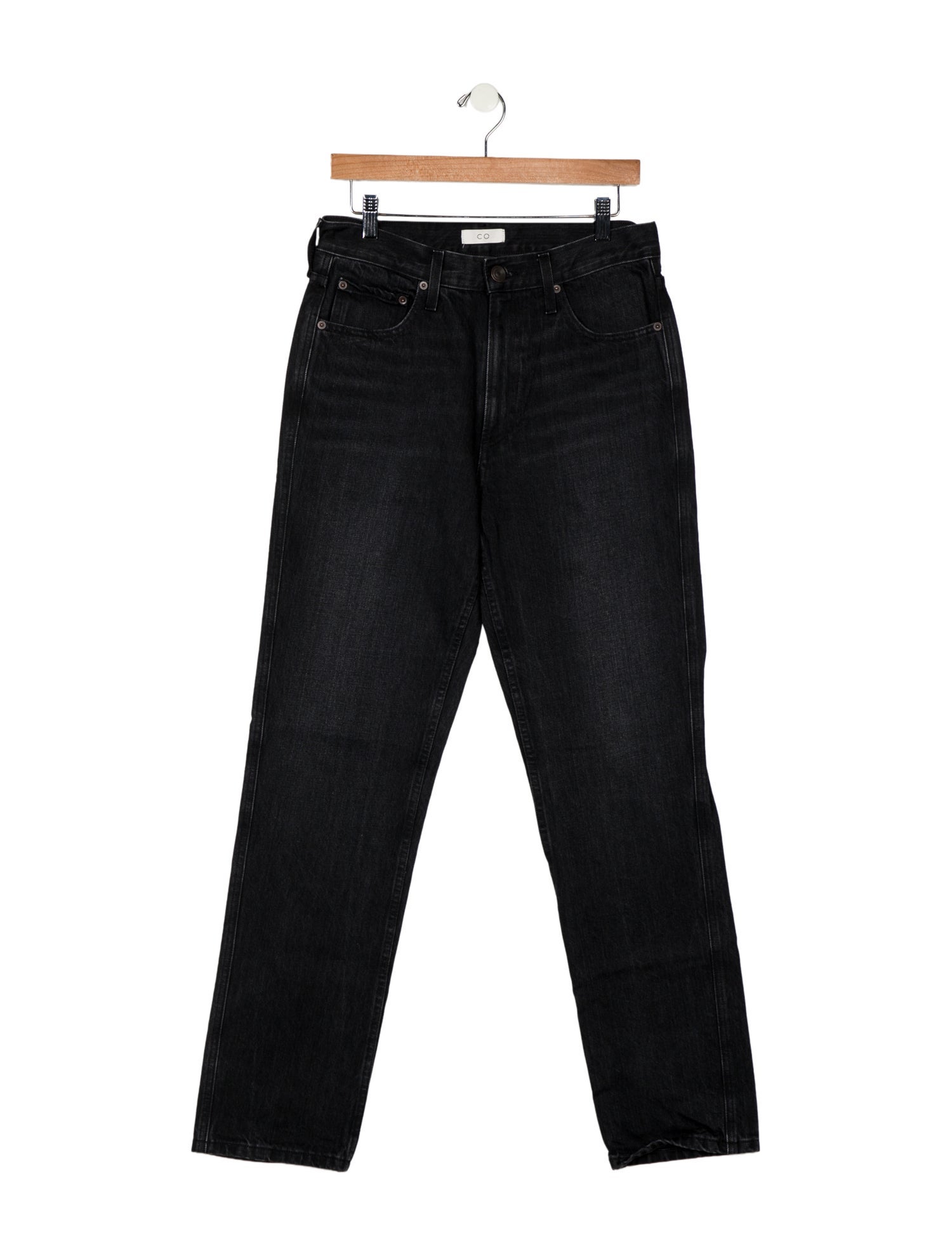 Co. High-Rise Straight Leg Jeans