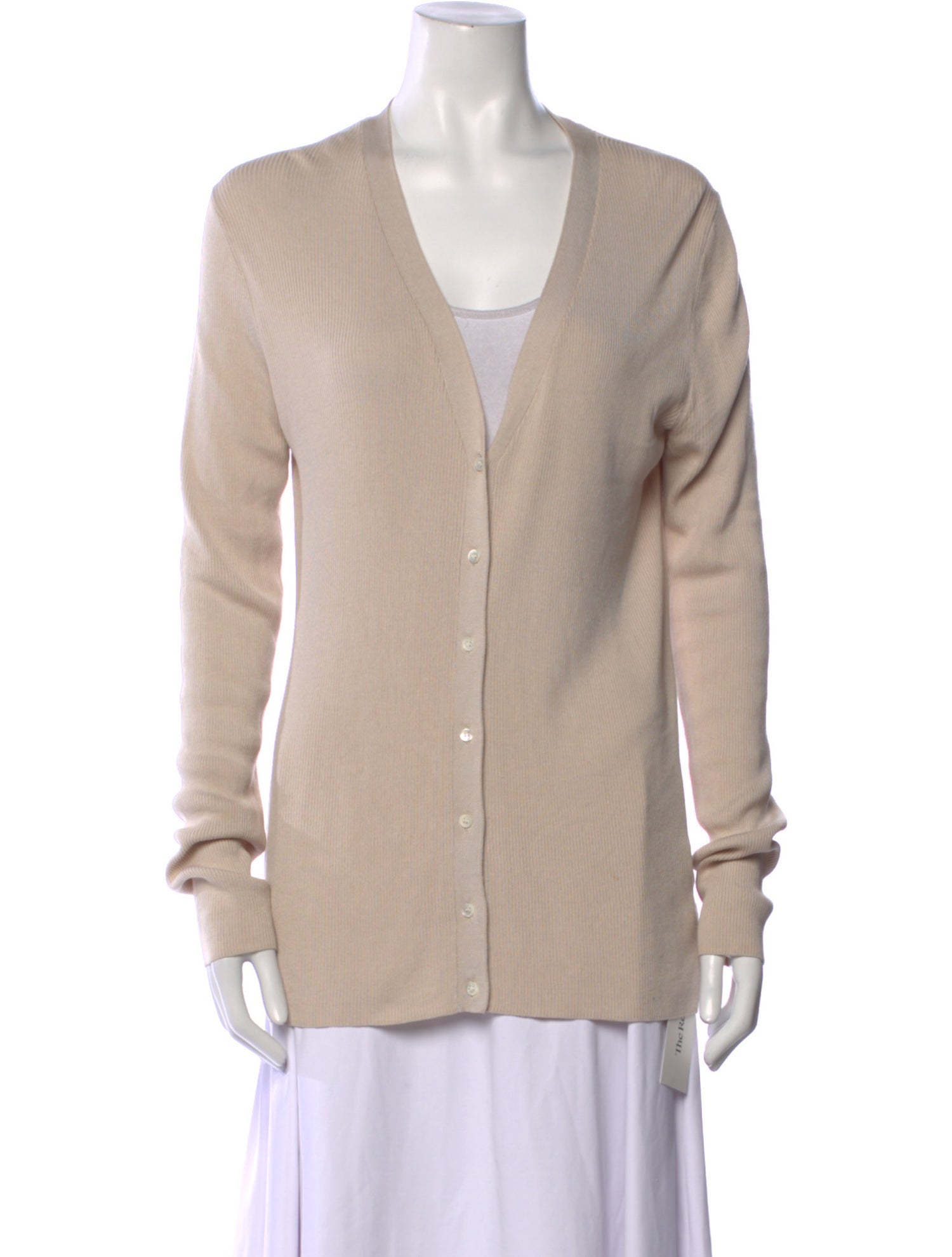 Co. Silk V-Neck Sweater