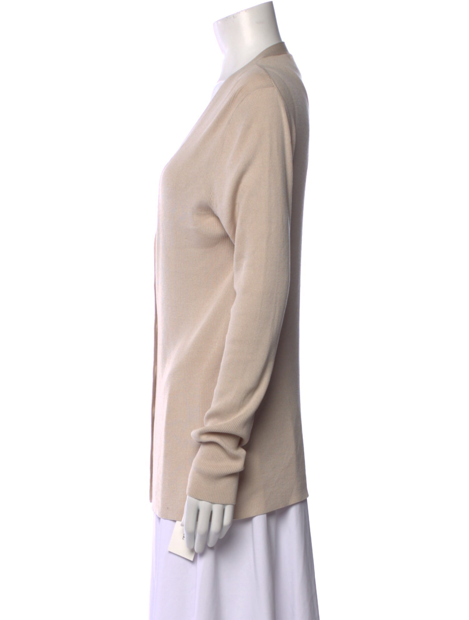 Co. Silk V-Neck Sweater