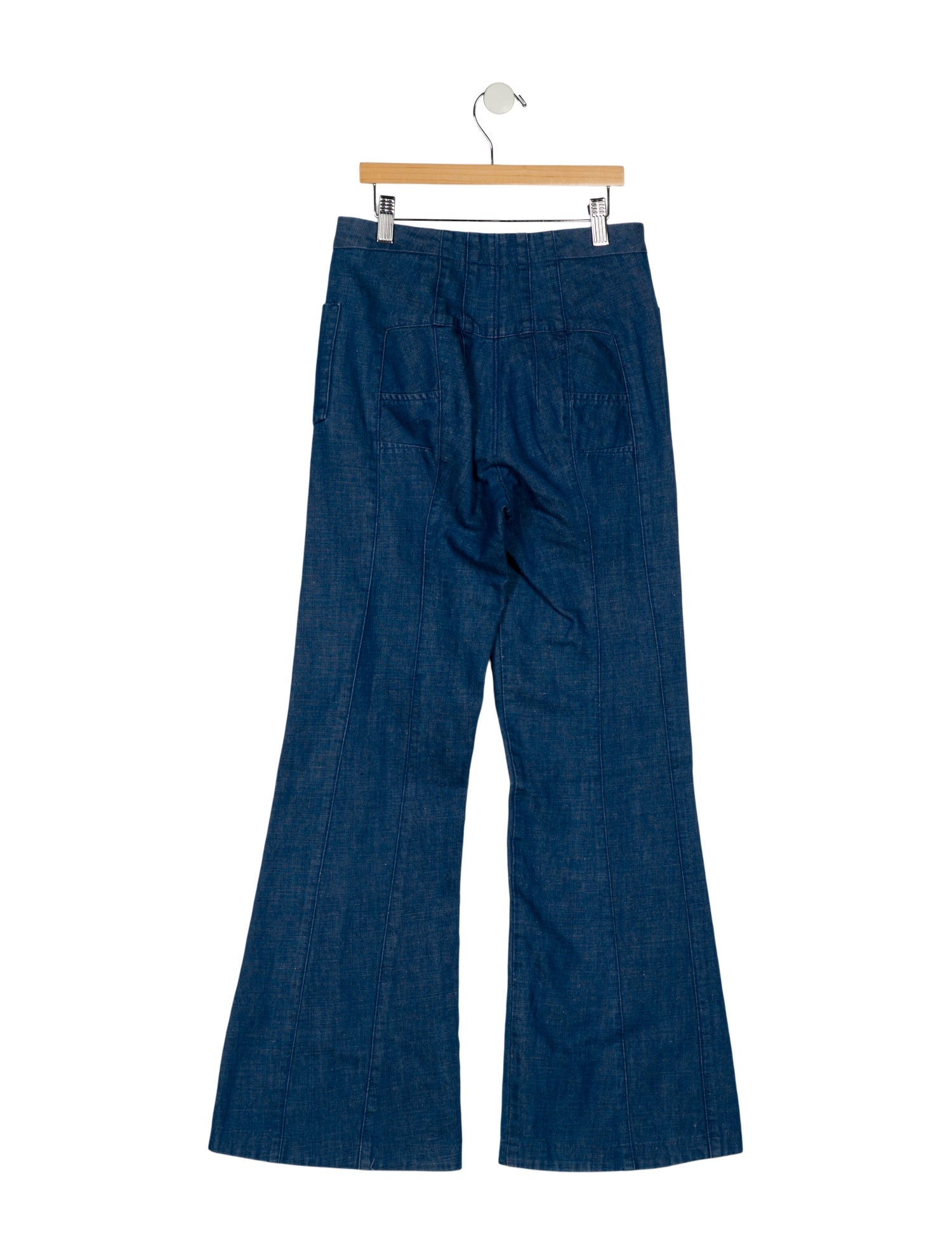 Co. Mid-Rise Wide Leg Jeans