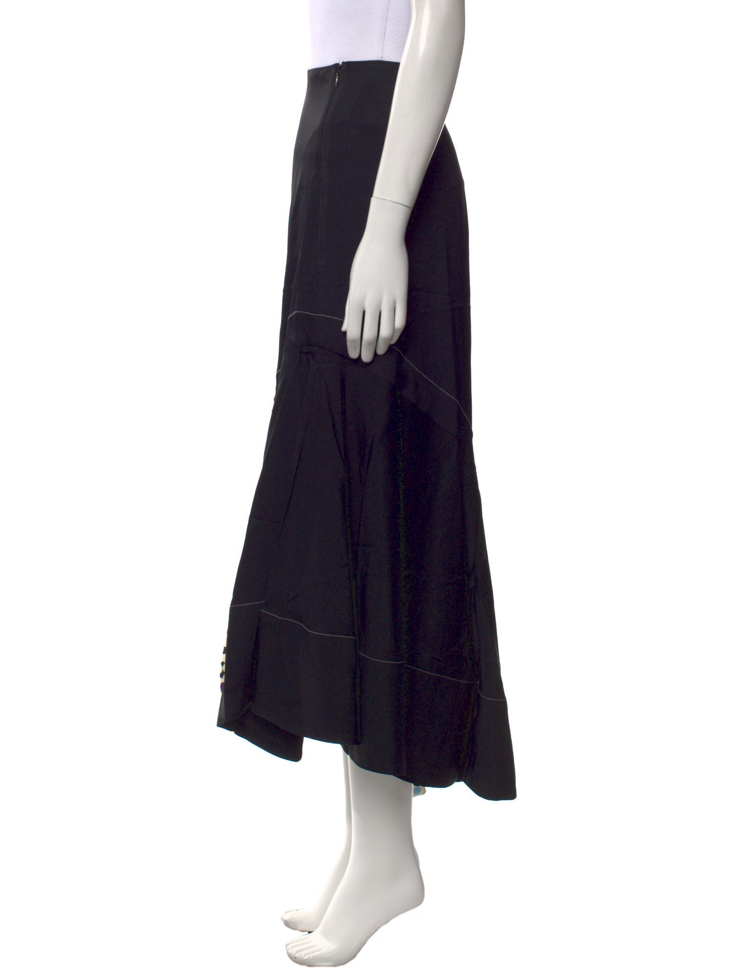 Co. Floral Print Midi Length Skirt w/ Tags