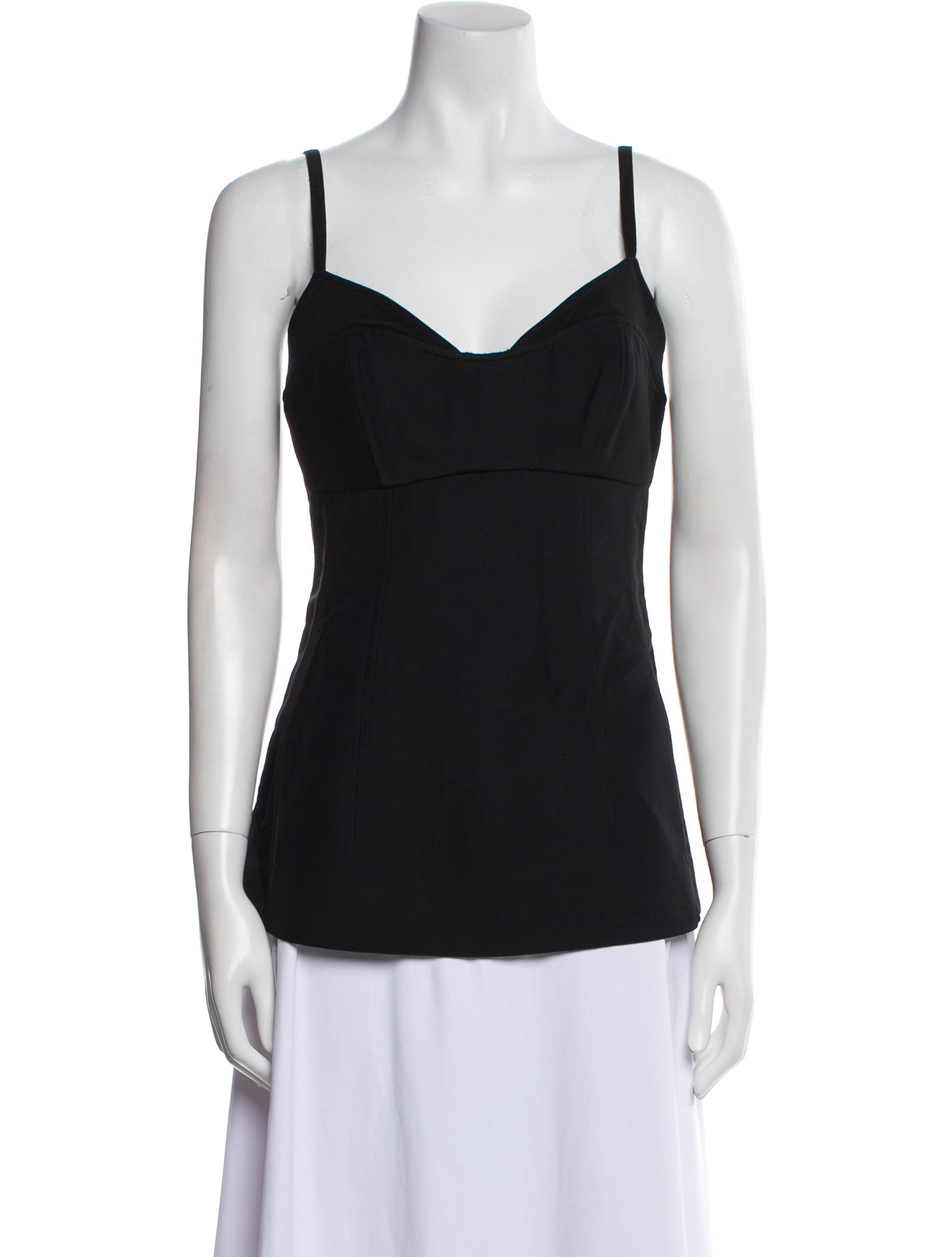 Co. Square Neckline Sleeveless Top