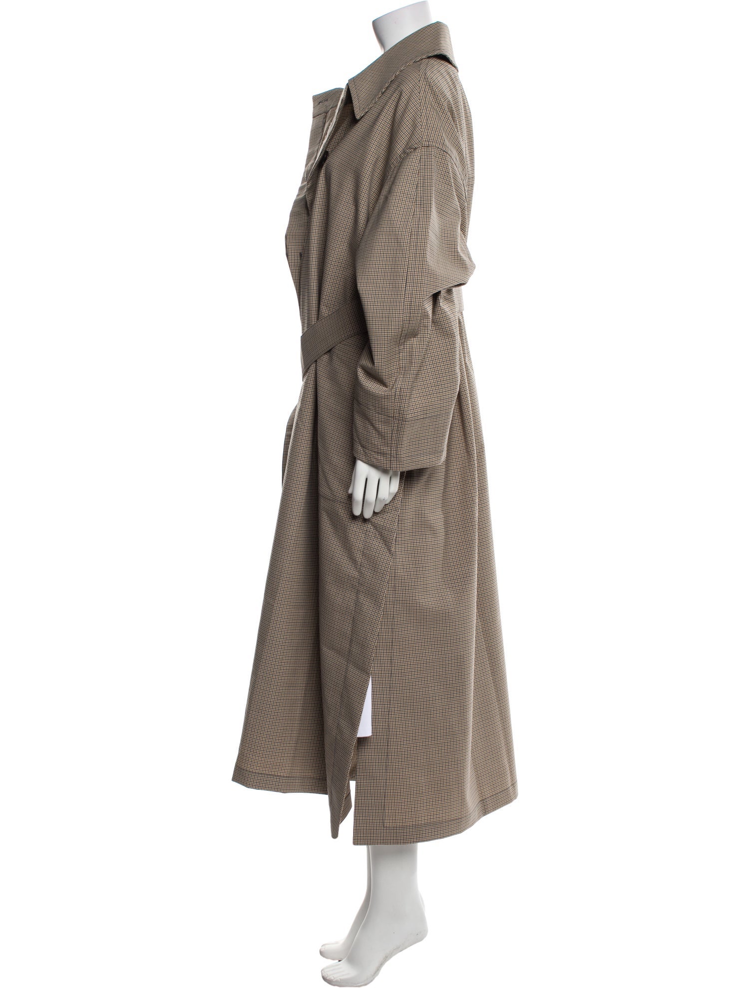 Co. Plaid Print Coat w/ Tags