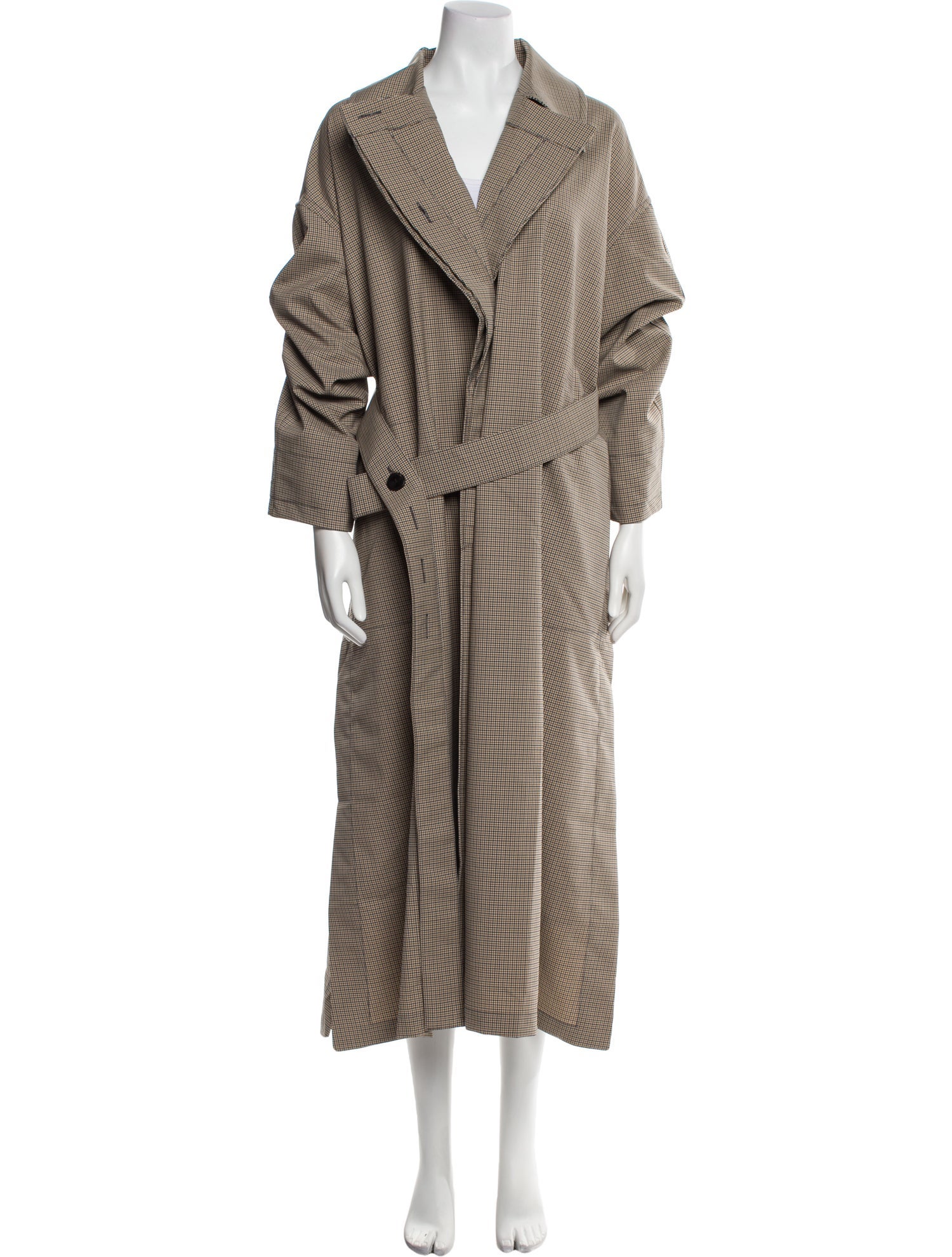 Co. Plaid Print Coat w/ Tags