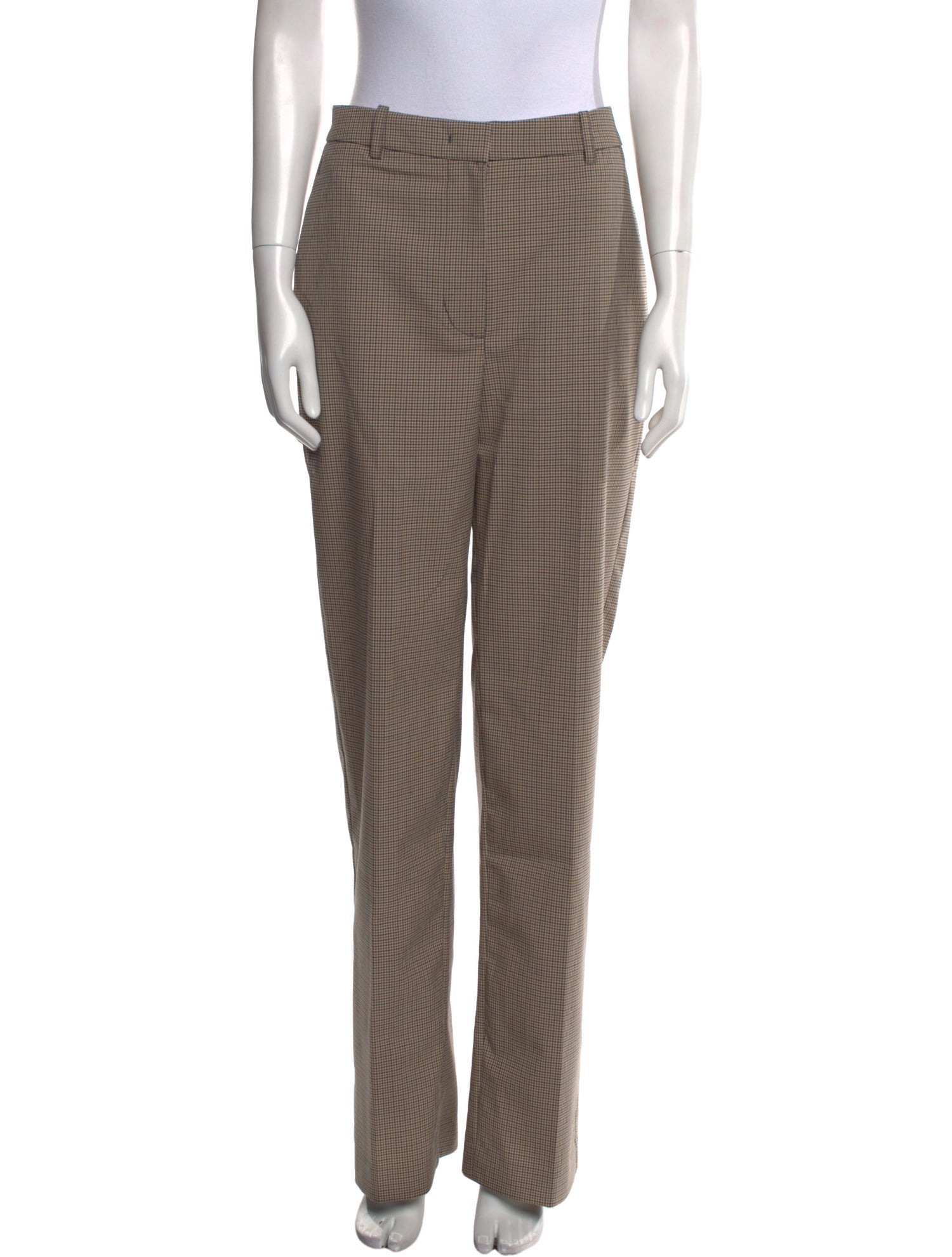 Co. Plaid Print Straight Leg Pants w/ Tags