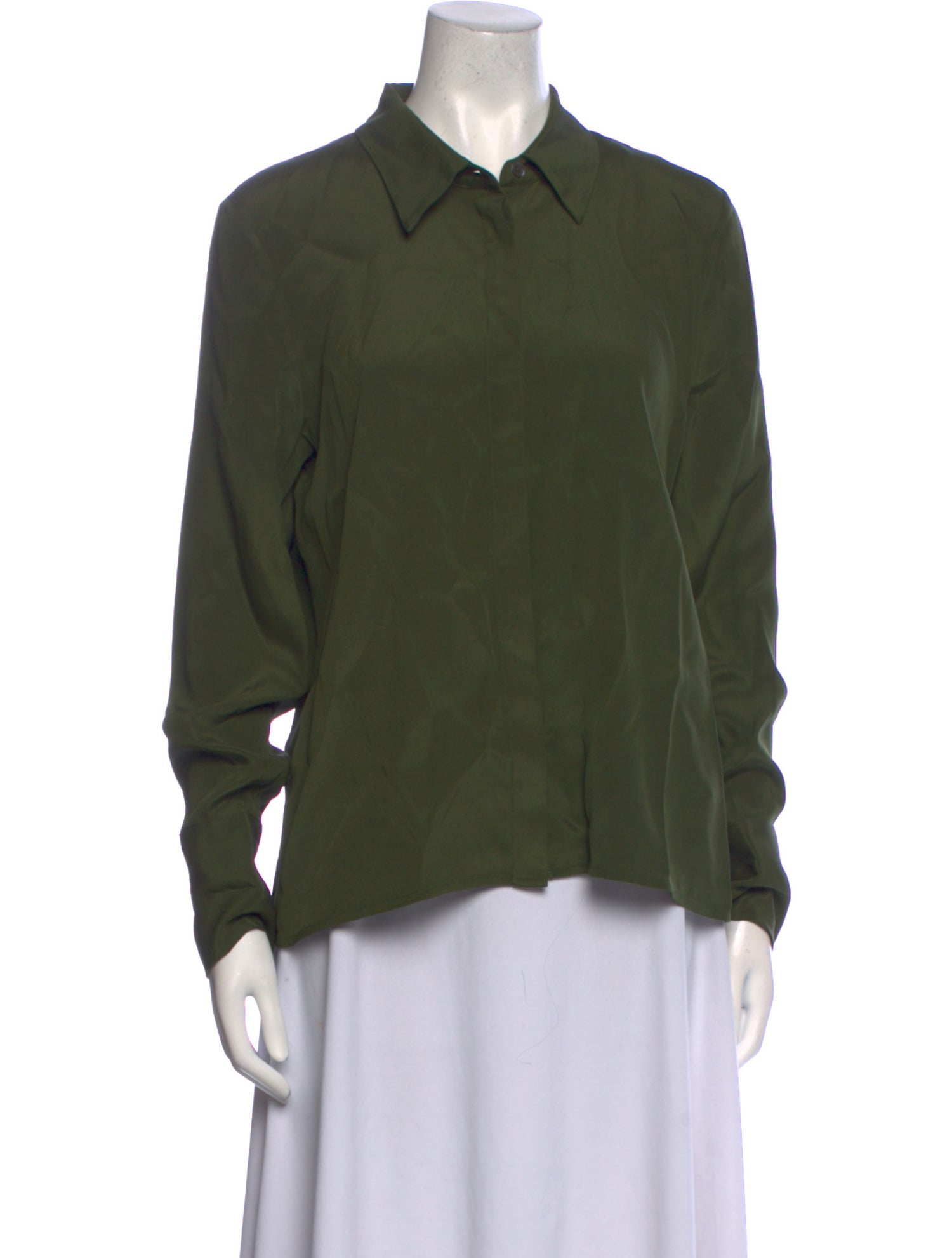 Co. Long Sleeve Button-Up Top