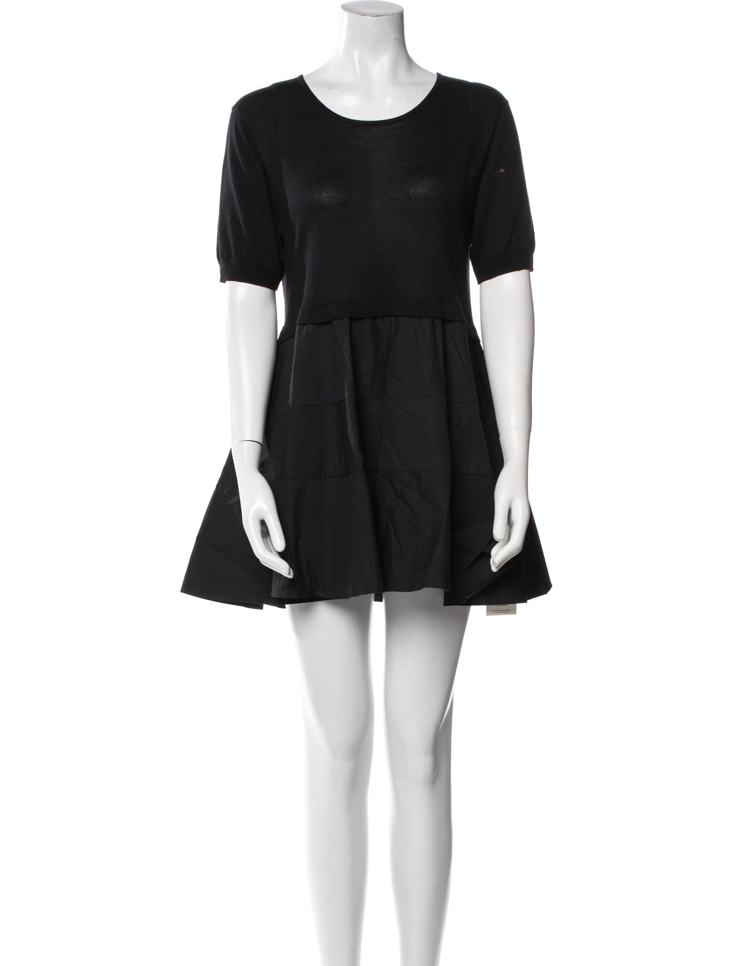 Co. Scoop Neck Mini Dress